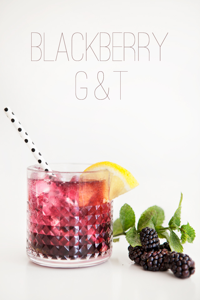 Blackberry Gin & Tonic
