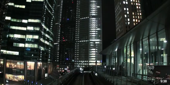 Tokyo by Night - The Yurikamome Line
