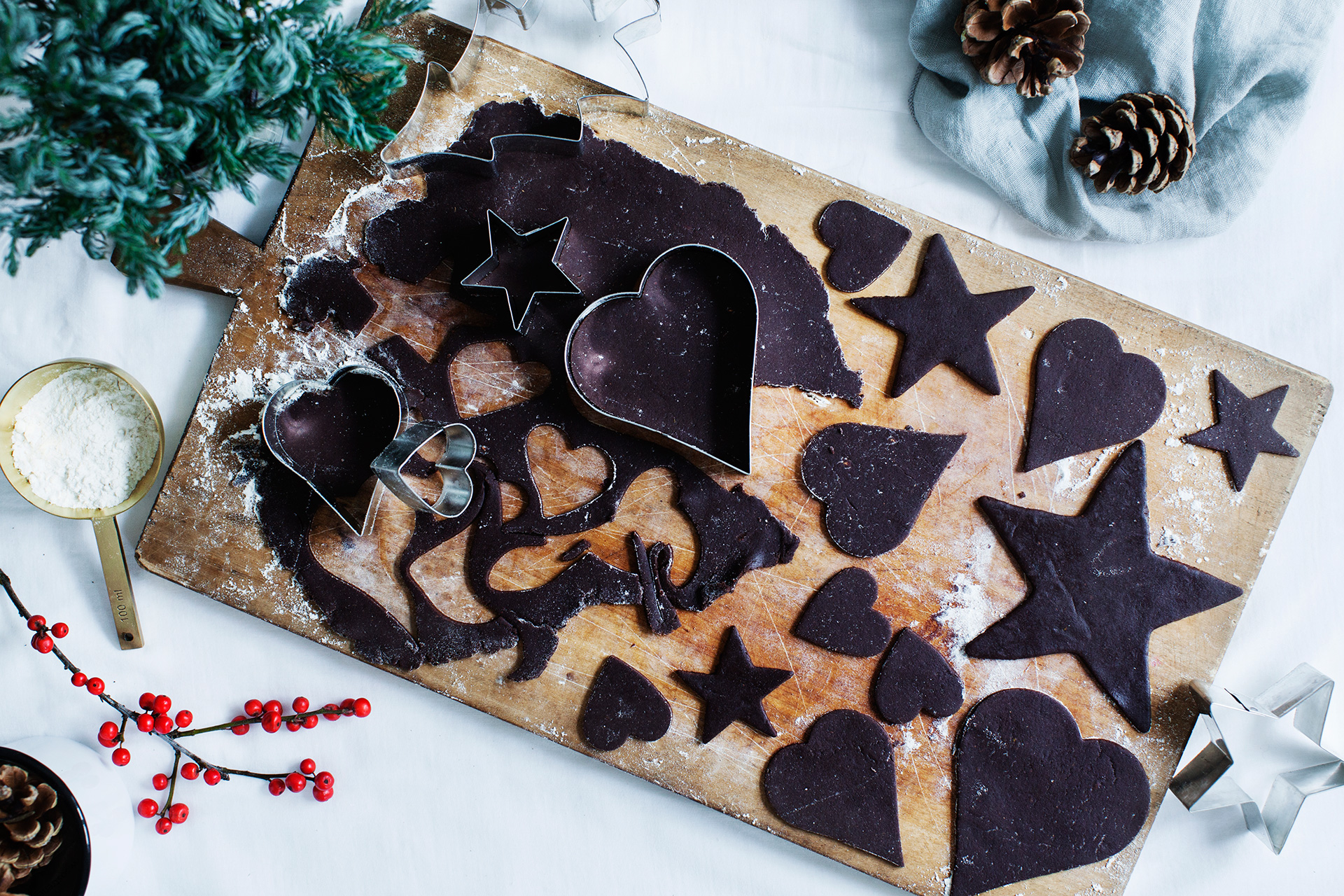 Recipe: Chocolate Gingerbread Cookies