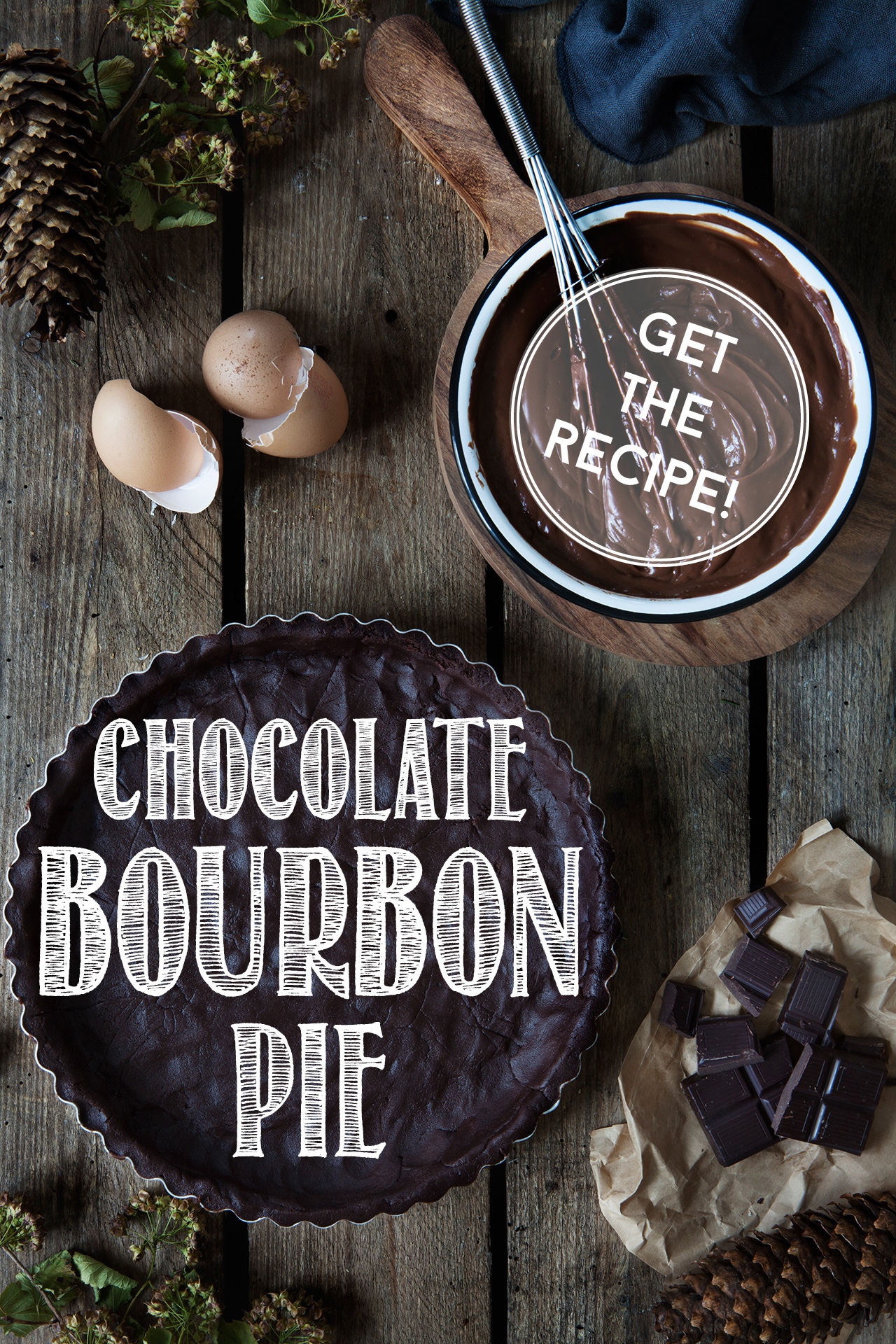 Chocolate Bourbon Pie! #whiskey #bourbon #modernwifestyle