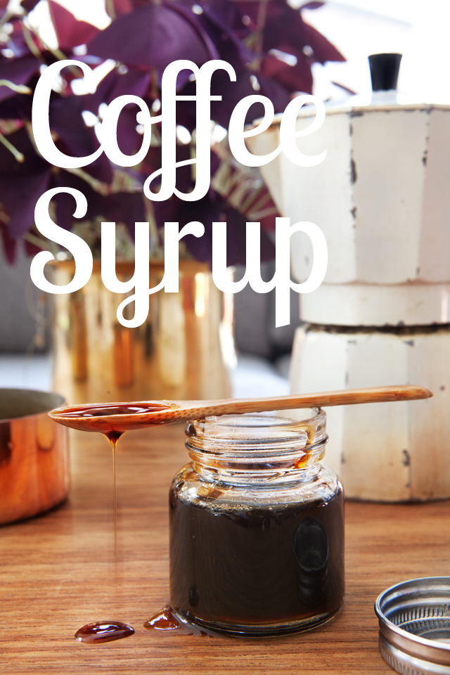 Cold Brew with Coffee Syrup