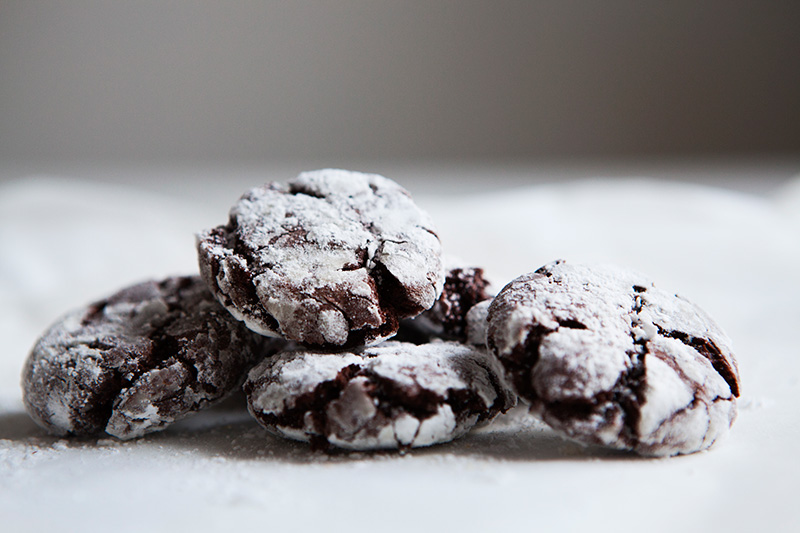 Recipe: Peppermint Crinkle Cookies
