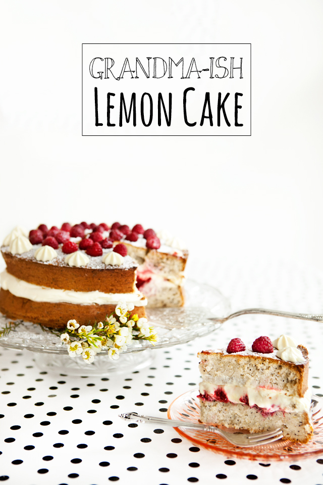 Lemon Cake for Easter