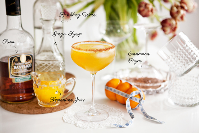 Clementines in Cinnamon Syrup Recipe