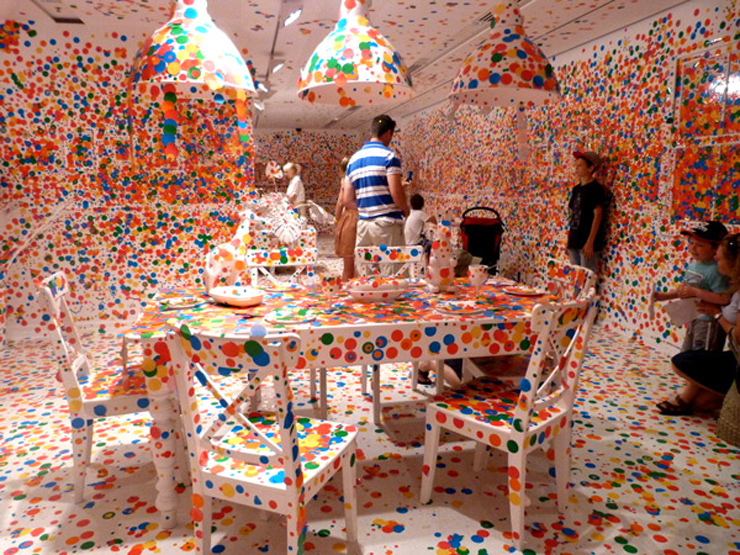 Look Now, See Forever - Yayoi Kusama