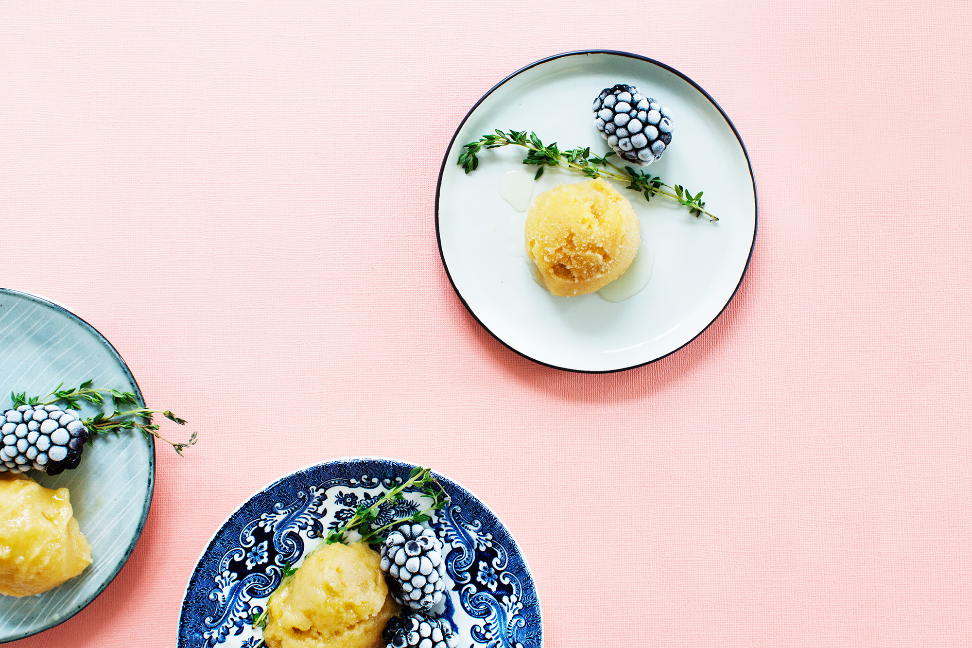 Recipe: Peach and Ginger Sorbet