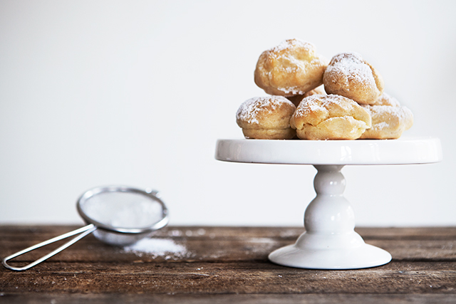 Recipe: French Profiterole with Liquorice Filling