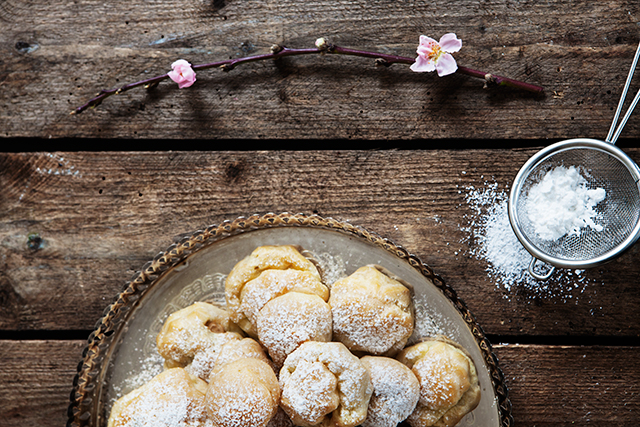 French Profiteroles with Liquorice