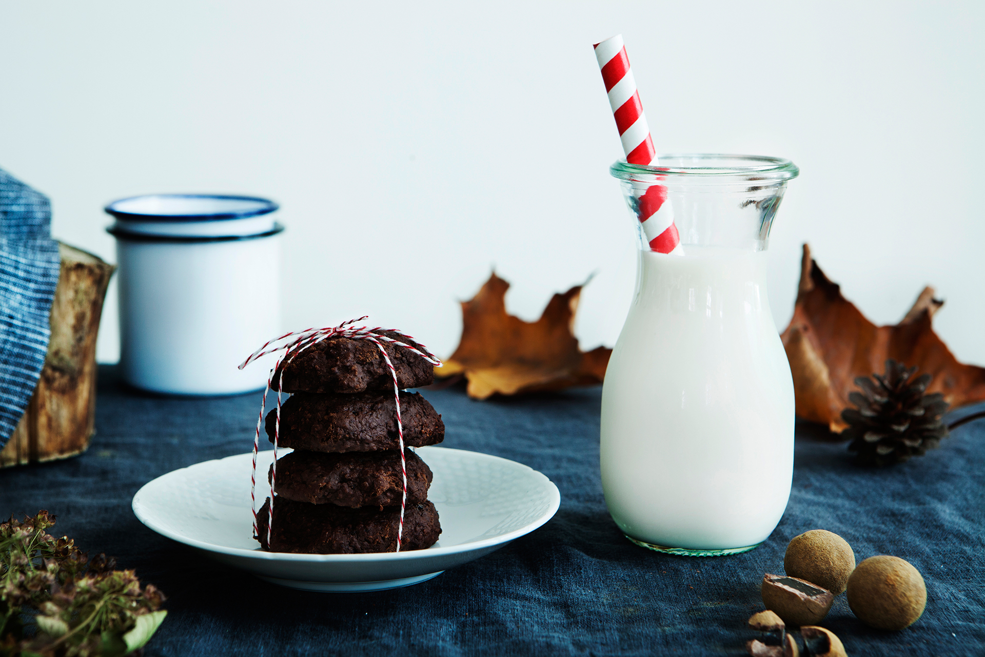 Pumpkin Liquorice Cookies Recipe