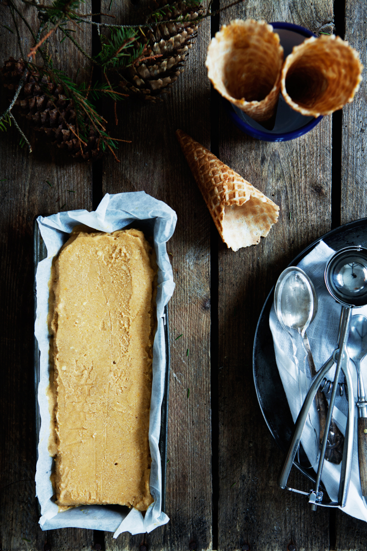 Pumpkin Pie Ice Cream by Modern Wifestyle