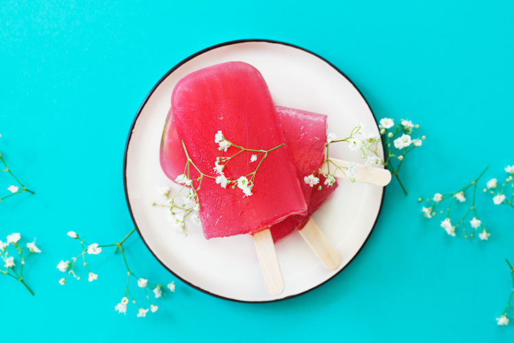 Recipe: Rhubarb Popsicles