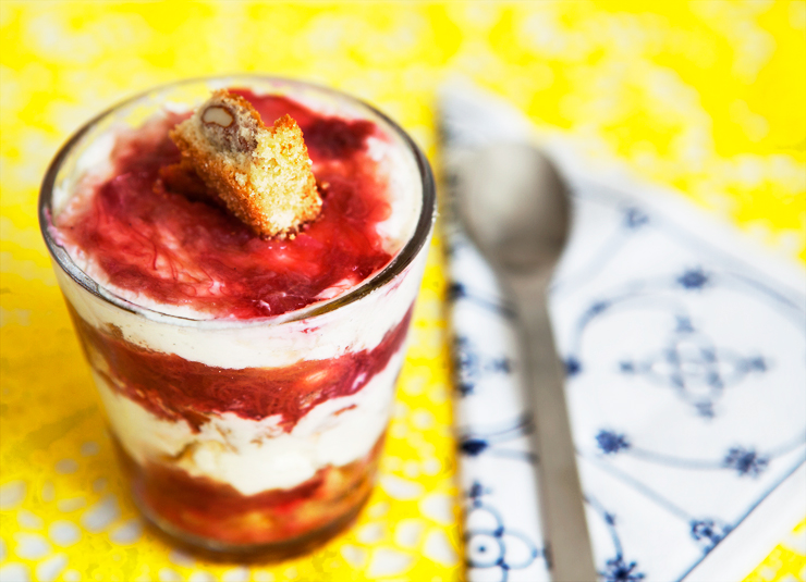 Rhubarb Trifle recipe