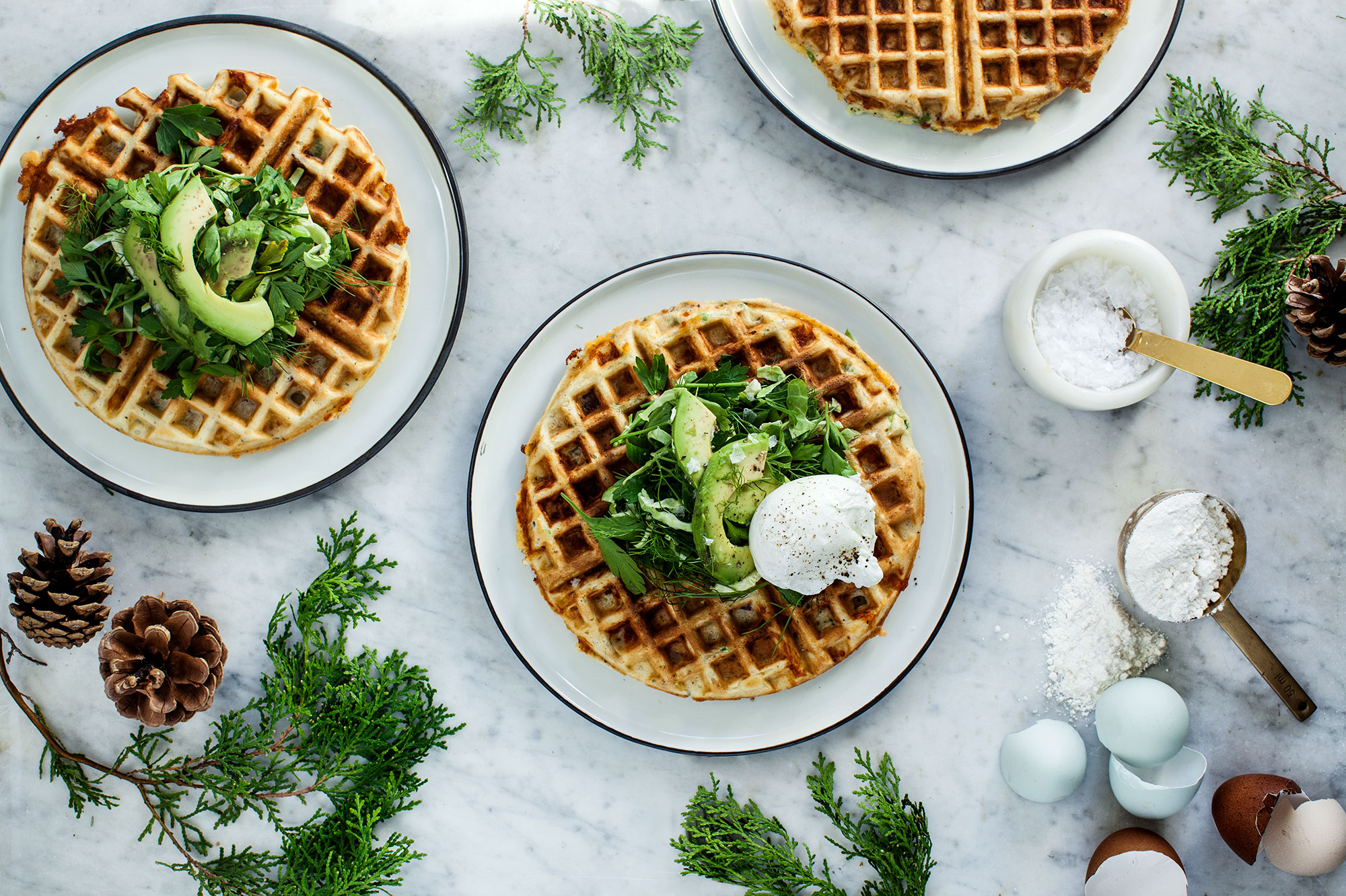 savory waffles recipe modern wifestyle