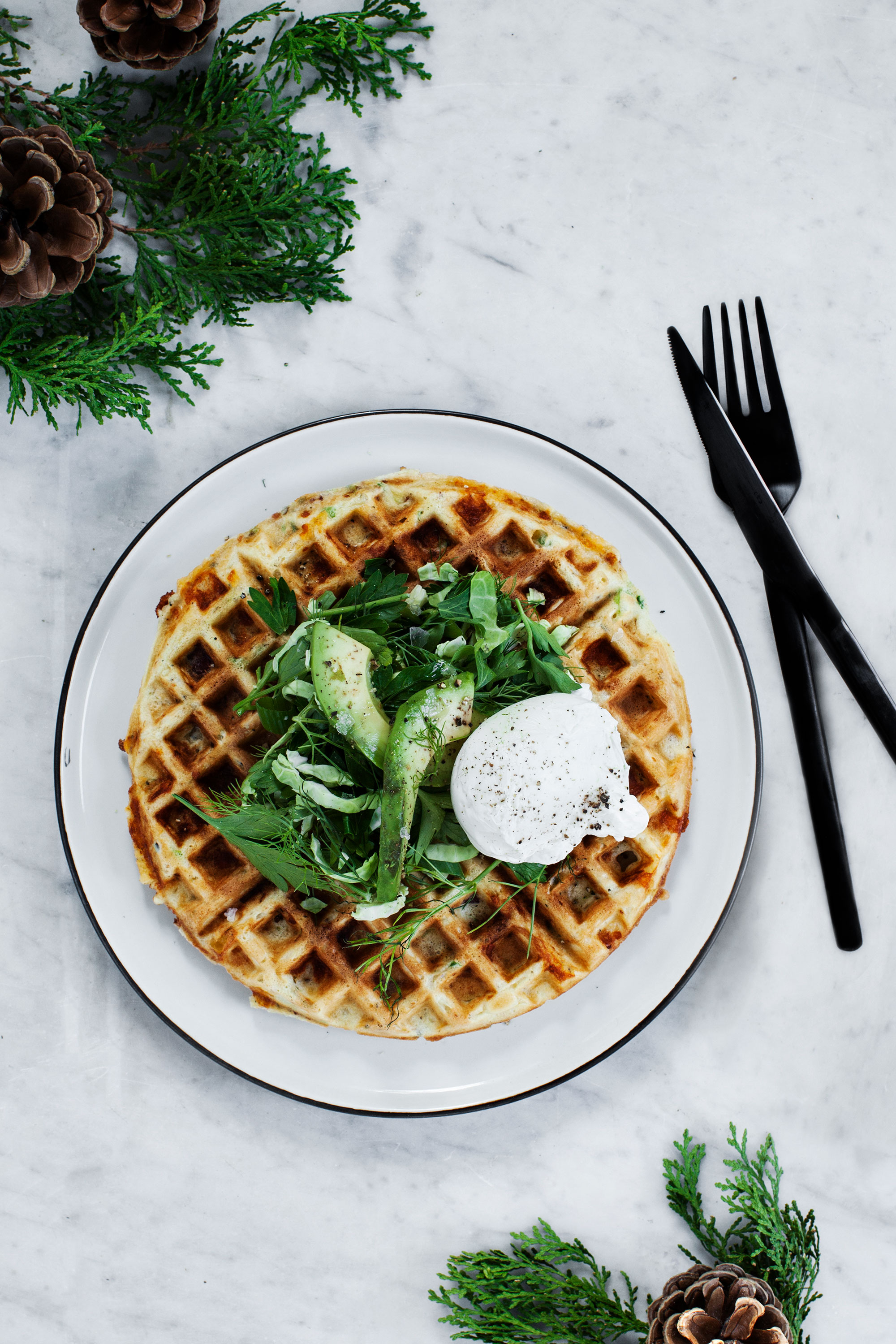 savory waffles recipe modern wifestyle