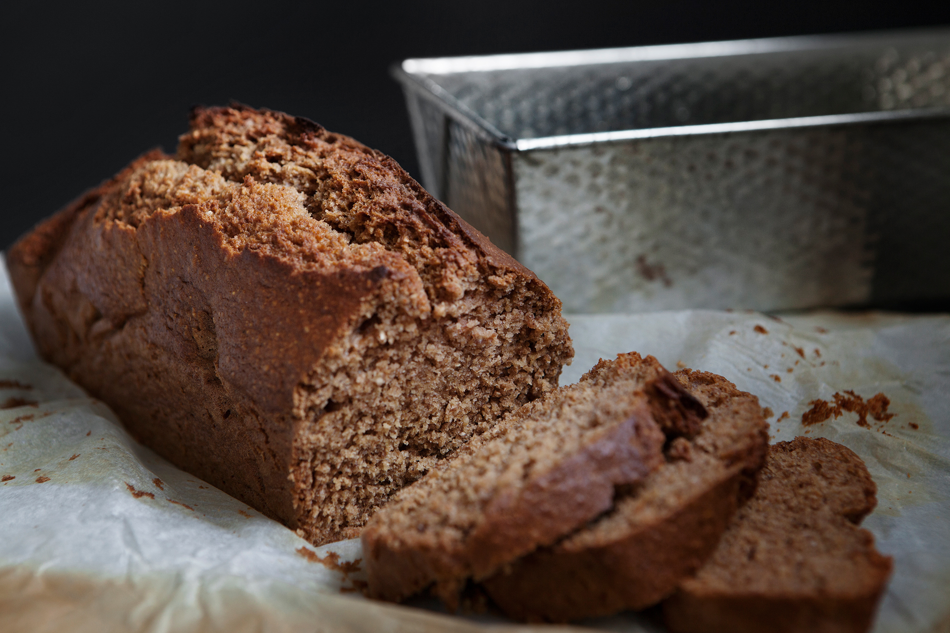 Spice Loaf with Homemade Applesauce