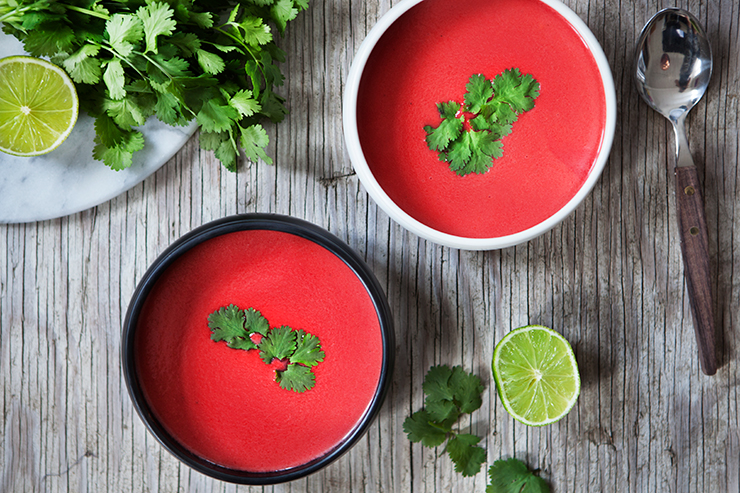 Thai Beet Root Soup #restauranthjemmet