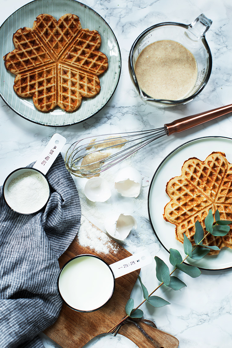 Buckwheat Waffles Recipe #glutenfree #healthy #sugarfree