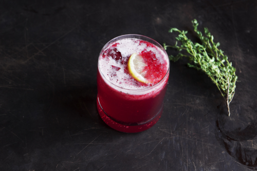 Whiskey Beet Cocktail