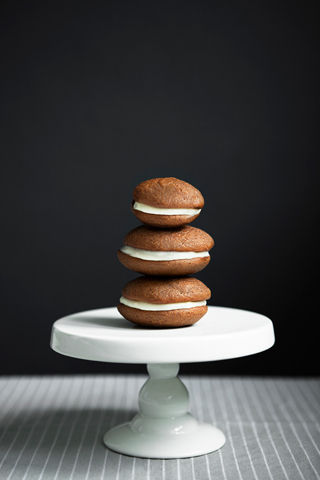 Pumpkin Whoopie Pies with Maple Butter Cream