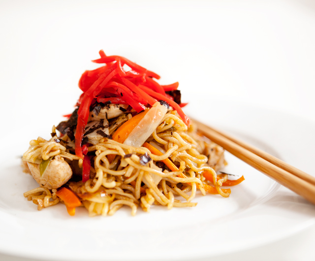 Homemade Dinner - Japanese Yakisoba